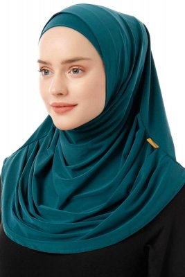 Esma - Dunkelgrün Amira Hijab - Firdevs