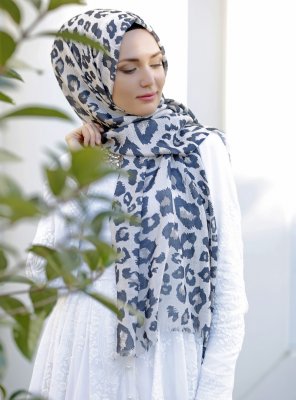 Dounia - Braun Gemustertes Hijab