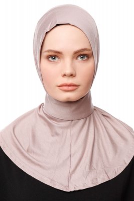 Zeliha - Steingrau Praktisch Viscose Hijab