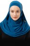 Esma - Benzinblau Amira Hijab - Firdevs