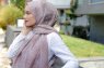 Akay - Taupe Gemustertes Hijab - Sal Evi