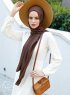 Emira - Dunkelbraun Hijab - Sal Evi