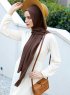 Emira - Dunkelbraun Hijab - Sal Evi