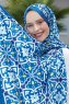 Spring Gemusterter Twill Hijab - Sal Evi