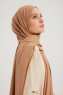 Sibel - Hellbraun Jersey Hijab