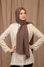 Yildiz - Caffè Mocha Crepe Chiffon Hijab
