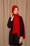 Yildiz - Rot Crepe Chiffon Hijab