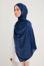 Berrak - Navy Blau Janjanli Hijab