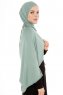 Melek - Grün Premium Jersey Hijab - Ecardin