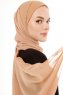 Derya - Gold Praktisch Chiffon Hijab