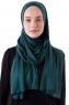 Hanfendy - Dunkelgrün Praktisch Fertig Hijab