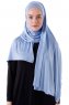Hanfendy - Hellblau Praktisch Fertig Hijab