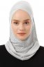 Babe Cross - Hellgrau One-Piece Al Amira Hijab