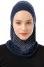 Babe Plain - Navy Blau One-Piece Al Amira Hijab