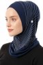 Babe Plain - Navy Blau One-Piece Al Amira Hijab