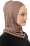 Babe Plain - Dunkeltaupe One-Piece Al Amira Hijab