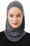 Babe Plain - Dunkelgrau One-Piece Al Amira Hijab