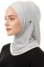 Babe Plain - Hellgrau One-Piece Al Amira Hijab