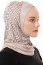 Silva Cross - Helltaupe One-Piece Al Amira Hijab