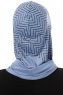 Silva Cross - Indigo One-Piece Al Amira Hijab