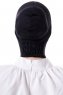 Elnara - Schwarz Cross Hijab Untertuch