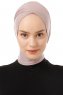Elnara - Steingrau Cross Hijab Untertuch