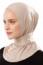 Ceren - Helltaupe Praktisch Viscose Hijab