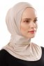 Ceren - Helltaupe Praktisch Viscose Hijab