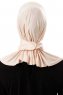 Ceren - Beige Praktisch Viscose Hijab