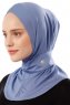 Ceren - Indigo Praktisch Viscose Hijab