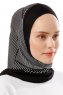 Wind Plain - Schwarz & Weiß One-Piece Al Amira Hijab