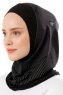 Wind Plain - Schwarz & Hellgrau One-Piece Al Amira Hijab