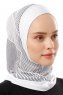 Wind Plain - Weiß One-Piece Al Amira Hijab