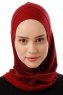 Wind Plain - Bordeaux One-Piece Al Amira Hijab