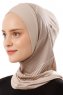 Wind Plain - Helltaupe One-Piece Al Amira Hijab