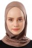 Wind Cross - Dunkeltaupe One-Piece Al Amira Hijab