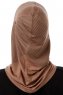 Wind Cross - Dunkeltaupe One-Piece Al Amira Hijab