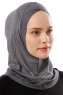 Wind Cross - Dunkelgrau One-Piece Al Amira Hijab