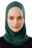 Logo Plain - Dunkelgrün One-Piece Al Amira Hijab