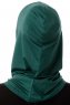 Logo Plain - Dunkelgrün One-Piece Al Amira Hijab