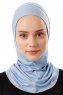 Logo Plain - Hellblau One-Piece Al Amira Hijab