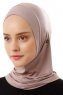 Logo Plain - Steingrau One-Piece Al Amira Hijab