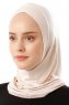 Logo Cross - Beige One-Piece Al Amira Hijab