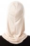 Logo Cross - Beige One-Piece Al Amira Hijab