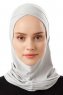 Logo Cross - Hellgrau One-Piece Al Amira Hijab