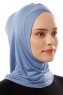 Logo Cross - Indigo One-Piece Al Amira Hijab