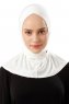 Sportif Cross - Creme Praktisch Viscose Hijab