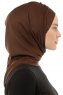 Isra Plain - Braun One-Piece Viscose Hijab
