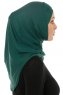 Hanfendy Cross Logo - Dunkelgrün One-Piece Hijab