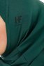 Hanfendy Cross Logo - Dunkelgrün One-Piece Hijab